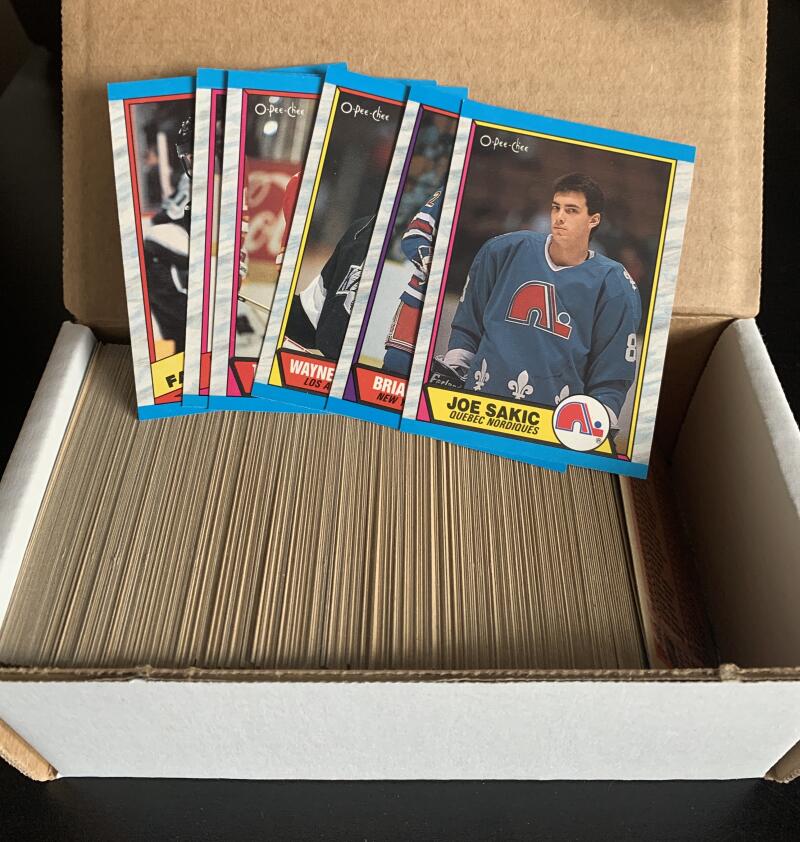 1989-90 O-Pee-Chee NHL Hockey Complete Set 1-330 - Mint Condition *0158