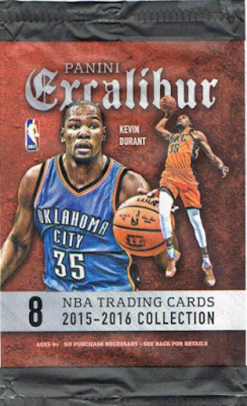 2015-16 Panini Excalibur NBA Basketball Hobby Pack - 8 Cards Per Pack