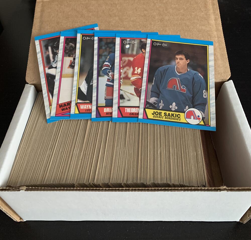 1989-90 O-Pee-Chee NHL Hockey Complete Set 1-330 - Mint Condition *0161