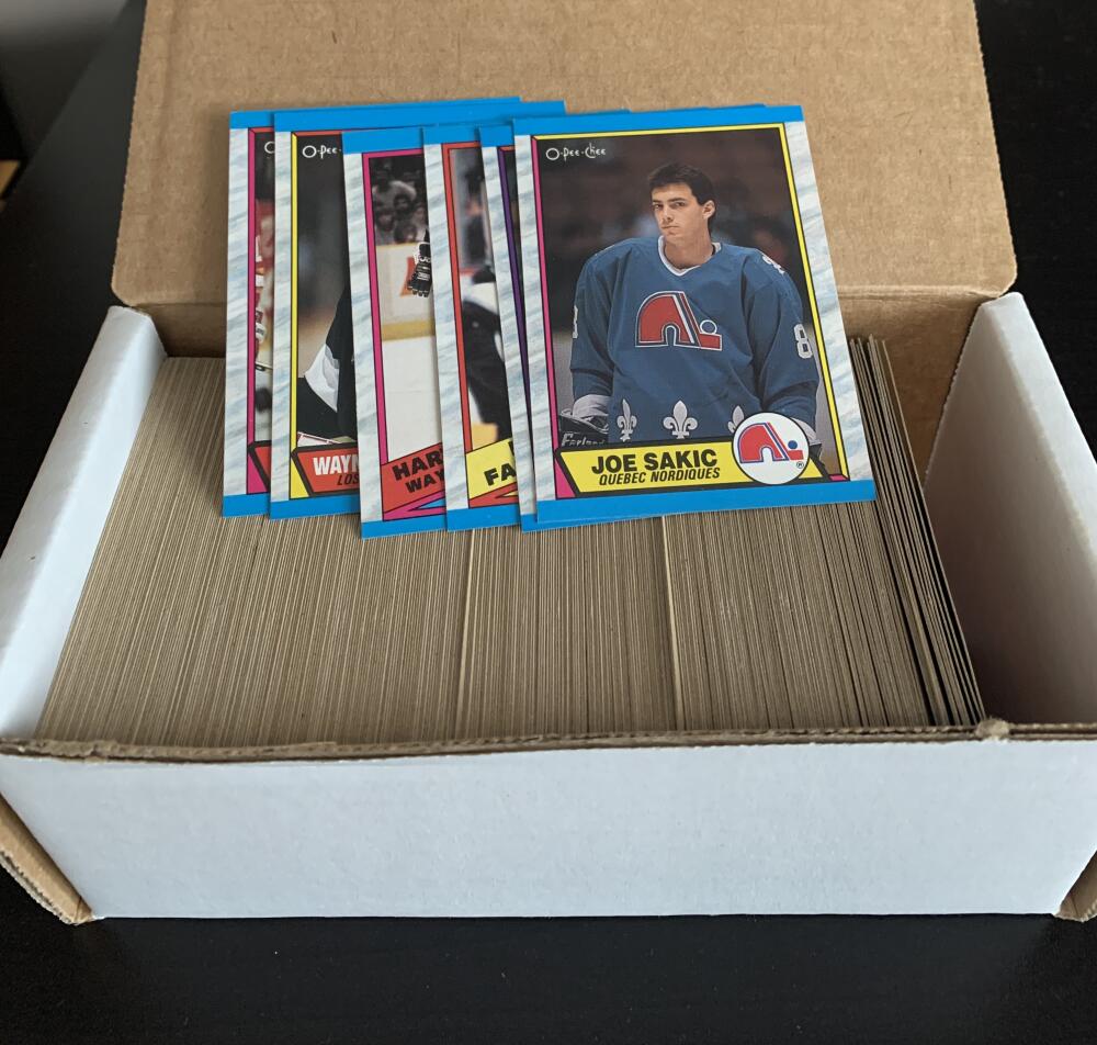 1989-90 O-Pee-Chee NHL Hockey Complete Set 1-330 - Mint Condition *0162