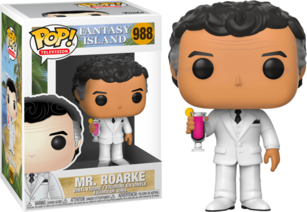 Funko Pop - 988 TV Fantasy Island - Mr. Roarke Vinyl Figure