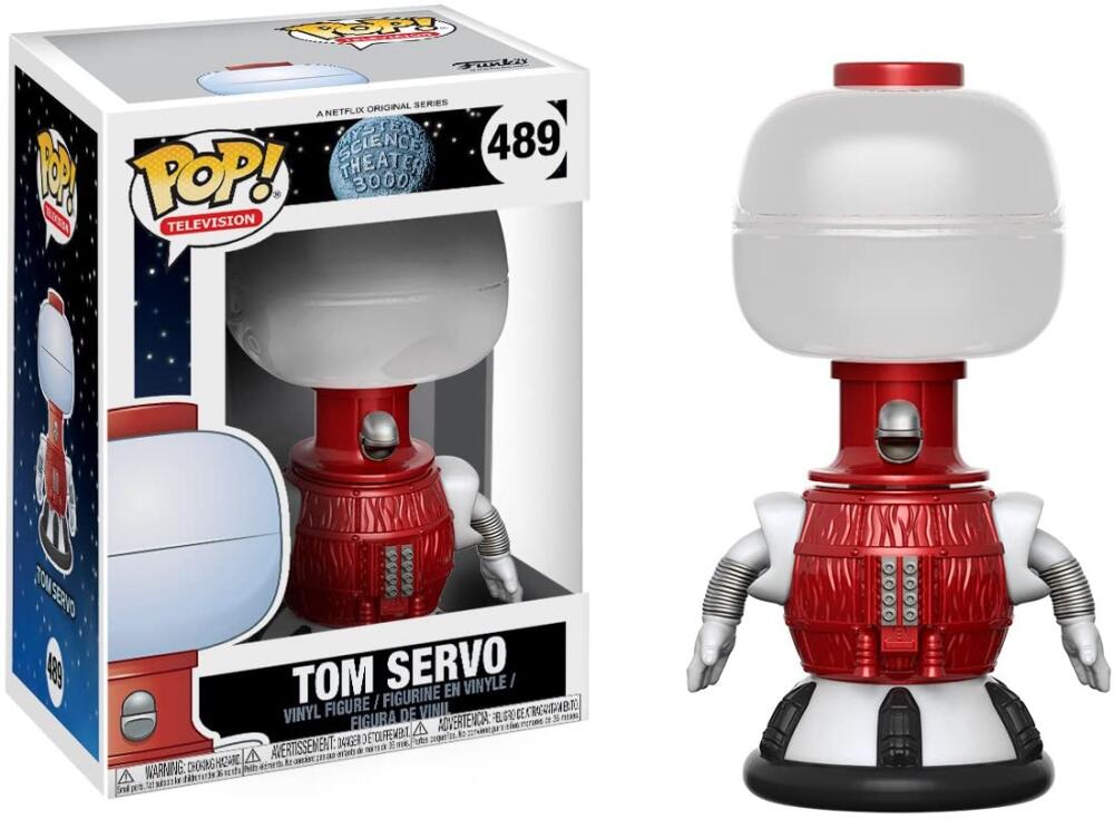 Funko Pop - 489 TV Mystery Science Theater - Tom Servo Vinyl Figure *VAULTED