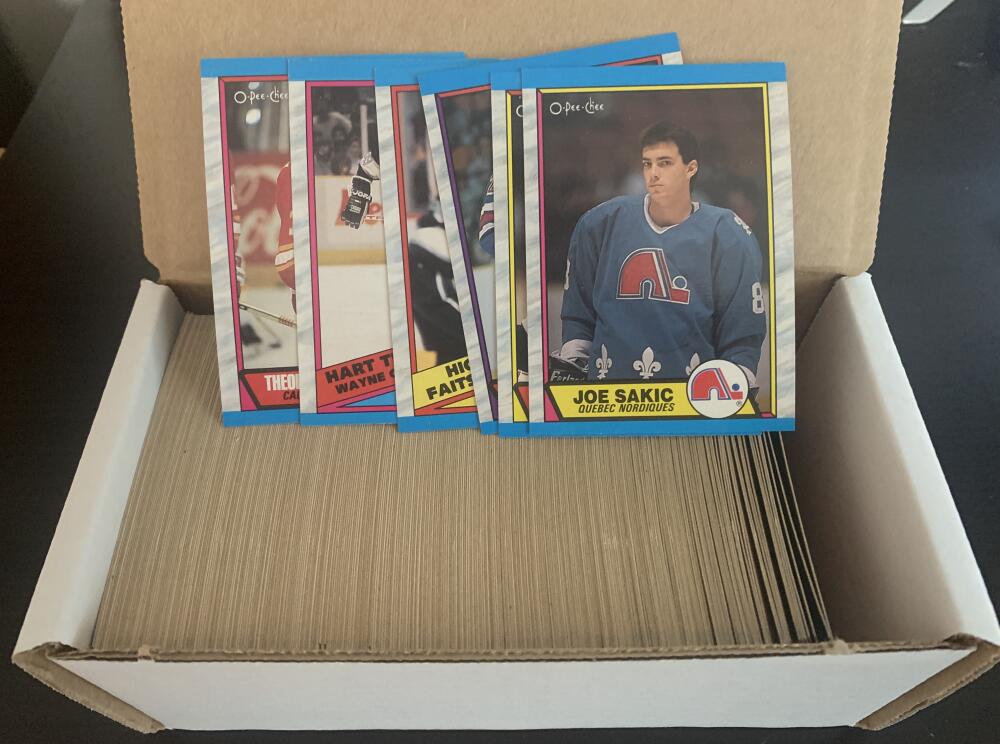 1989-90 O-Pee-Chee NHL Hockey Complete Set 1-330 - Mint Condition *0164