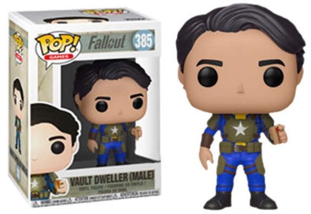 Funko Pop - 385 Games Fallout - Vault Dweller (Male) Vinyl Figure Image 1
