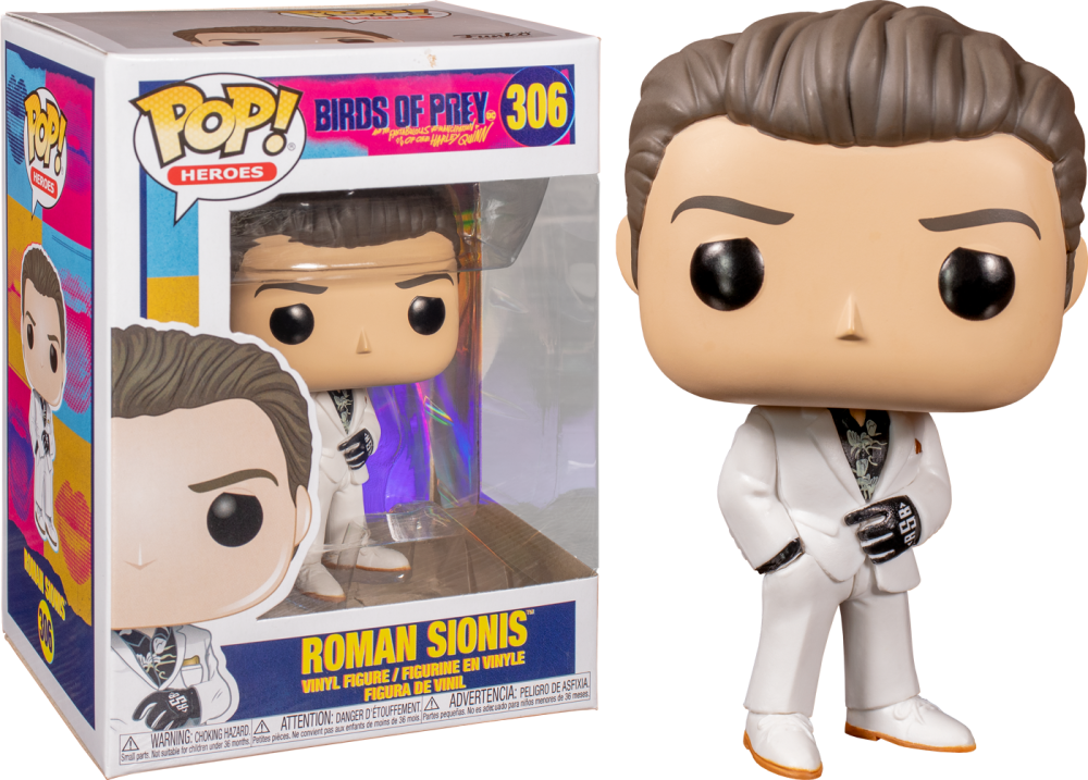 Funko Pop - 306 Heroes Birds of Prey - Roman Sionis Battle Vinyl Figure Image 1