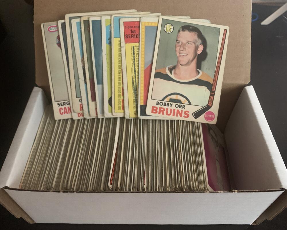 1969-70 O-Pee-Chee NHL Hockey Complete Set 1-233 Orr, Howe *0165