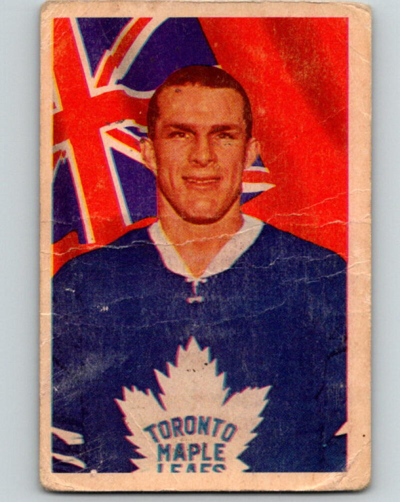 1963-64 Parkhurst #8 Carl Brewer Toronto Maple Leafs V20