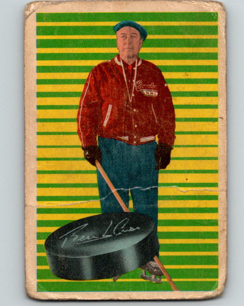 1963-64 Parkhurst #93 Toe Blake CO Montreal Canadiens V93