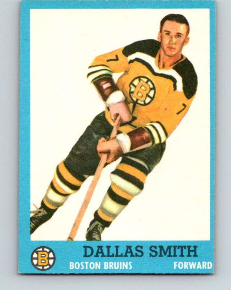 1962-63 Topps #9 Dallas Smith Boston Bruins V45