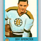 1962-63 Topps #17 Irv Spencer  Boston Bruins  V53
