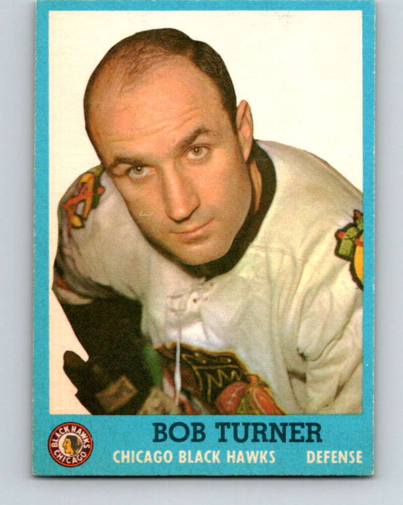 1962-63 Topps #29 Bob Turner Chicago Blackhawks V67