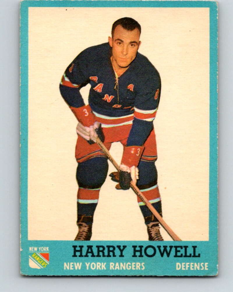 1962-63 Topps #46 Harry Howell New York Rangers V84