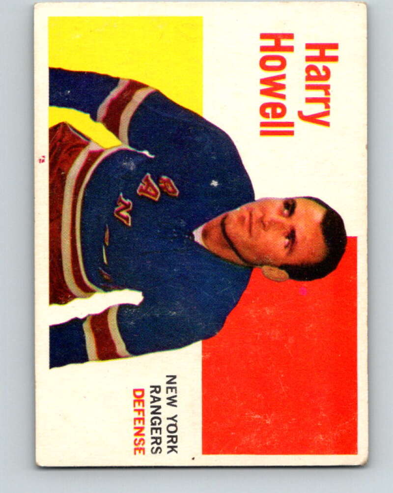 1960-61 Topps #49 Harry Howell New York Rangers V224