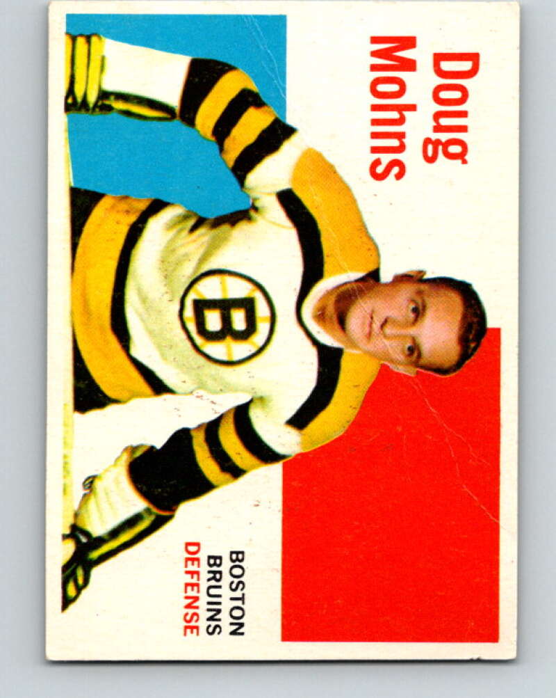 1960-61 Topps #52 Doug Mohns Boston Bruins V227