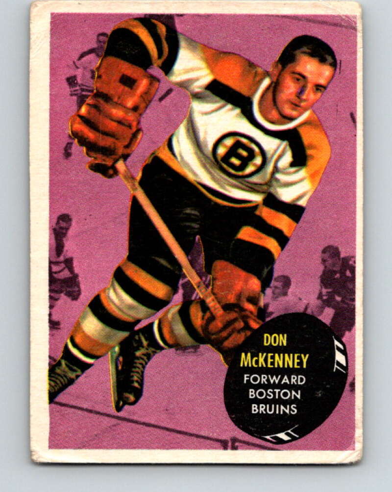1961-62 Topps #12 Don McKenney Boston Bruins V249