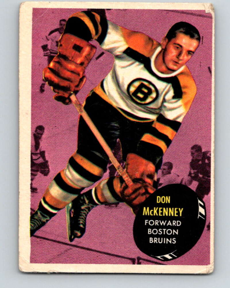 1961-62 Topps #12 Don McKenney Boston Bruins V250