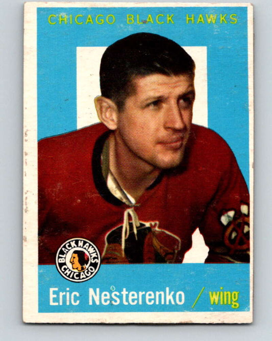 1959-60 Topps #1 Eric Nesterenko   V338