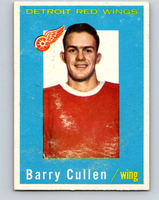1959-60 Topps #25 Barry Cullen  Detroit Red Wings  V351