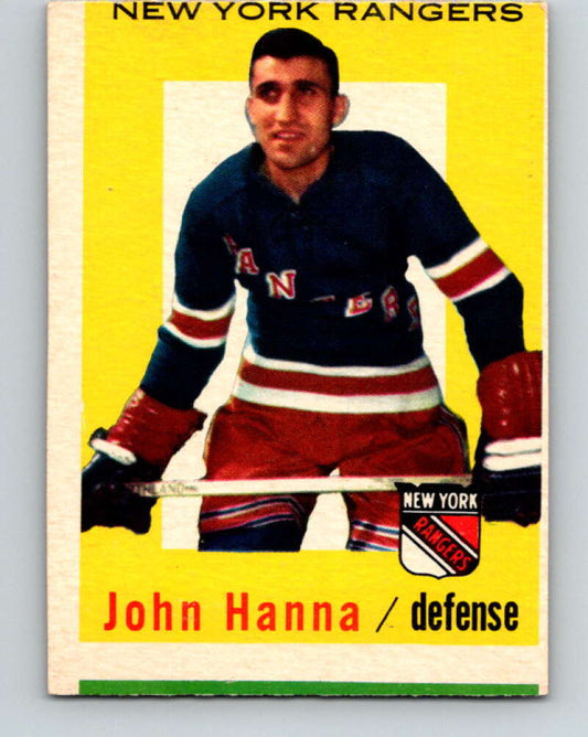 1959-60 Topps #31 John Hanna   V352