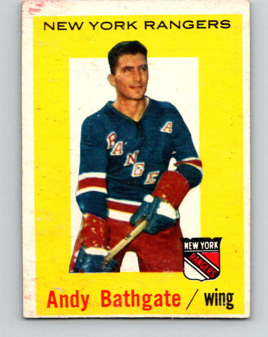 1959-60 Topps #34 Andy Bathgate   V353
