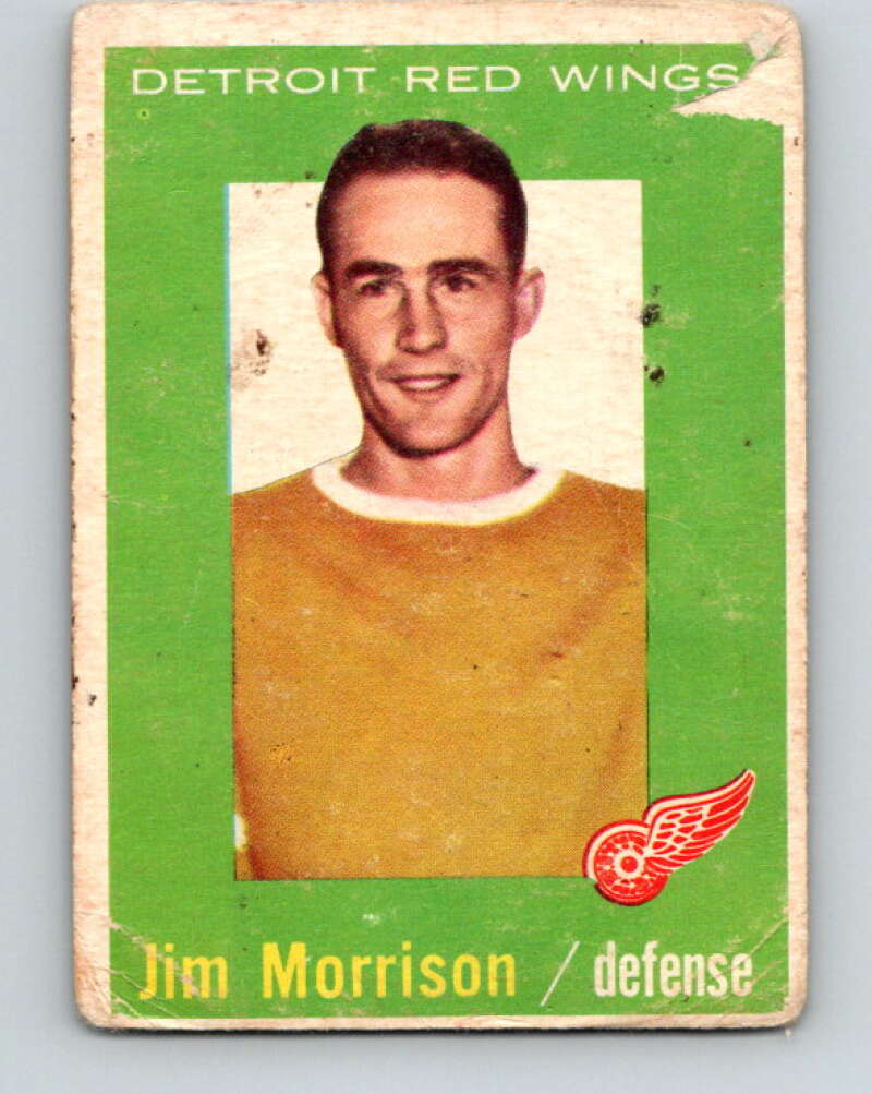 1959-60 Topps #36 Jim Morrison Detroit Red Wings V355
