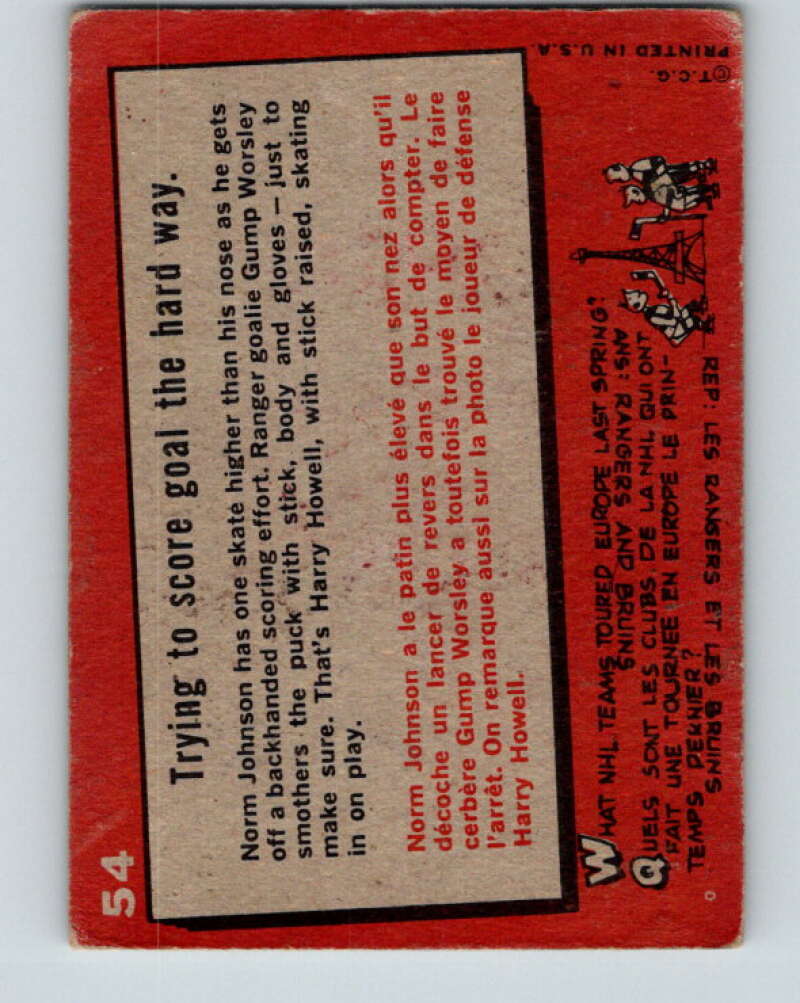 1959-60 Topps #54 Harry Howell V365
