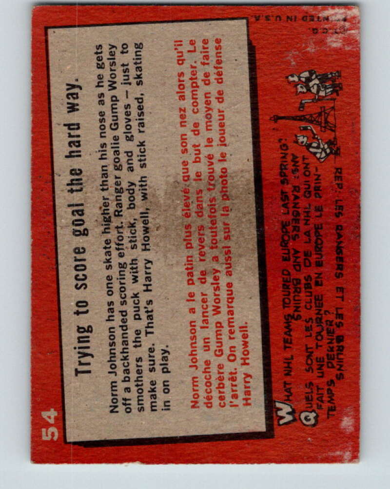 1959-60 Topps #54 Harry Howell V366