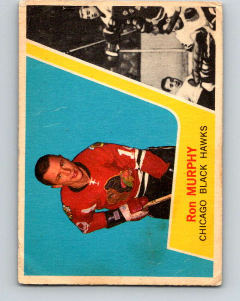 1963-64 Topps #40 Ron Murphy Chicago Blackhawks V423
