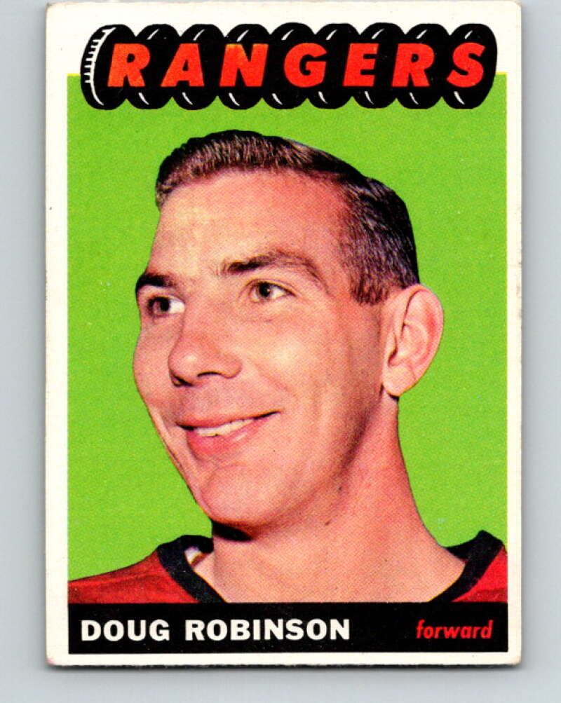 1965-66 Topps #26 Doug Robinson New York Rangers V494