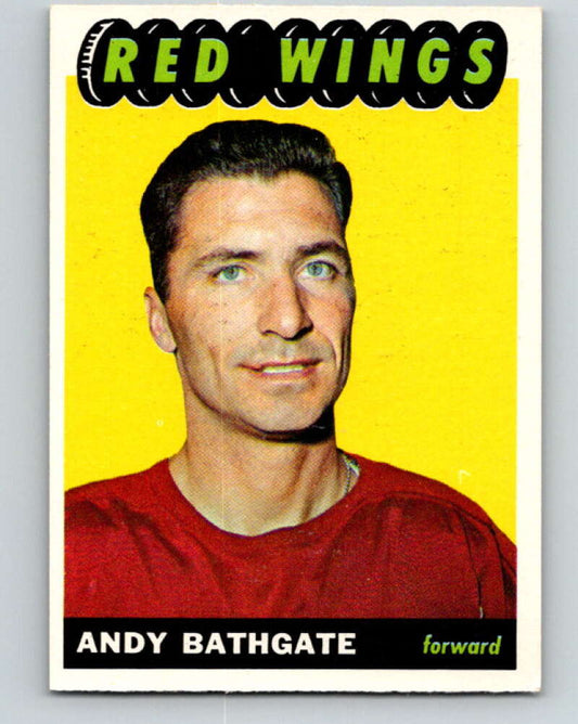 1965-66 Topps #48 Andy Bathgate  Detroit Red Wings  V522
