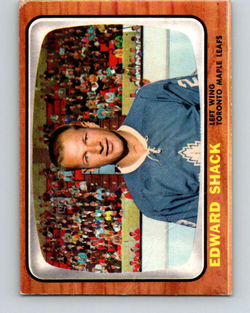 1966-67 Topps #17 Eddie Shack Toronto Maple Leafs V636
