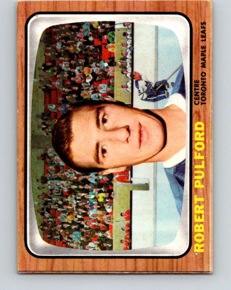 1966-67 Topps #19 Bob Pulford Toronto Maple Leafs V638