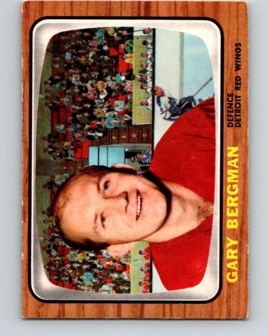 1966-67 Topps #47 Gary Bergman  Detroit Red Wings  V668