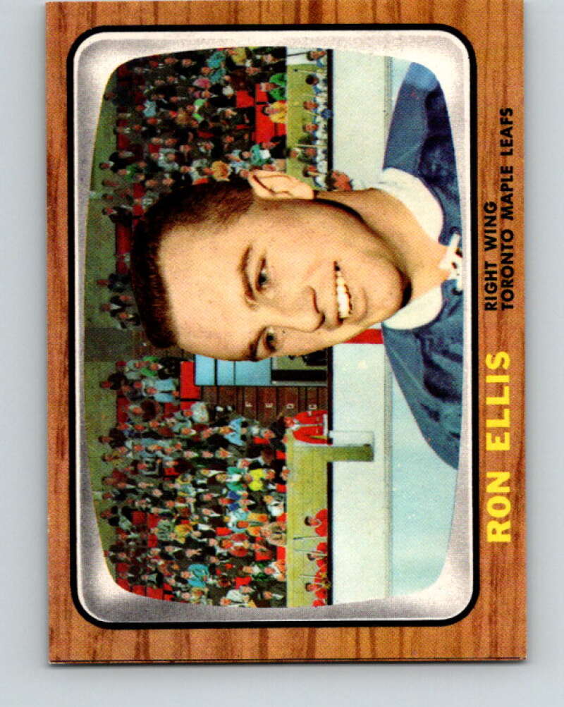1966-67 Topps #81 Ron Ellis Toronto Maple Leafs V700