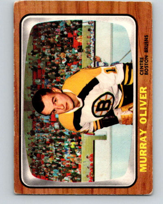 1966-67 Topps #95 Murray Oliver  Boston Bruins  V717
