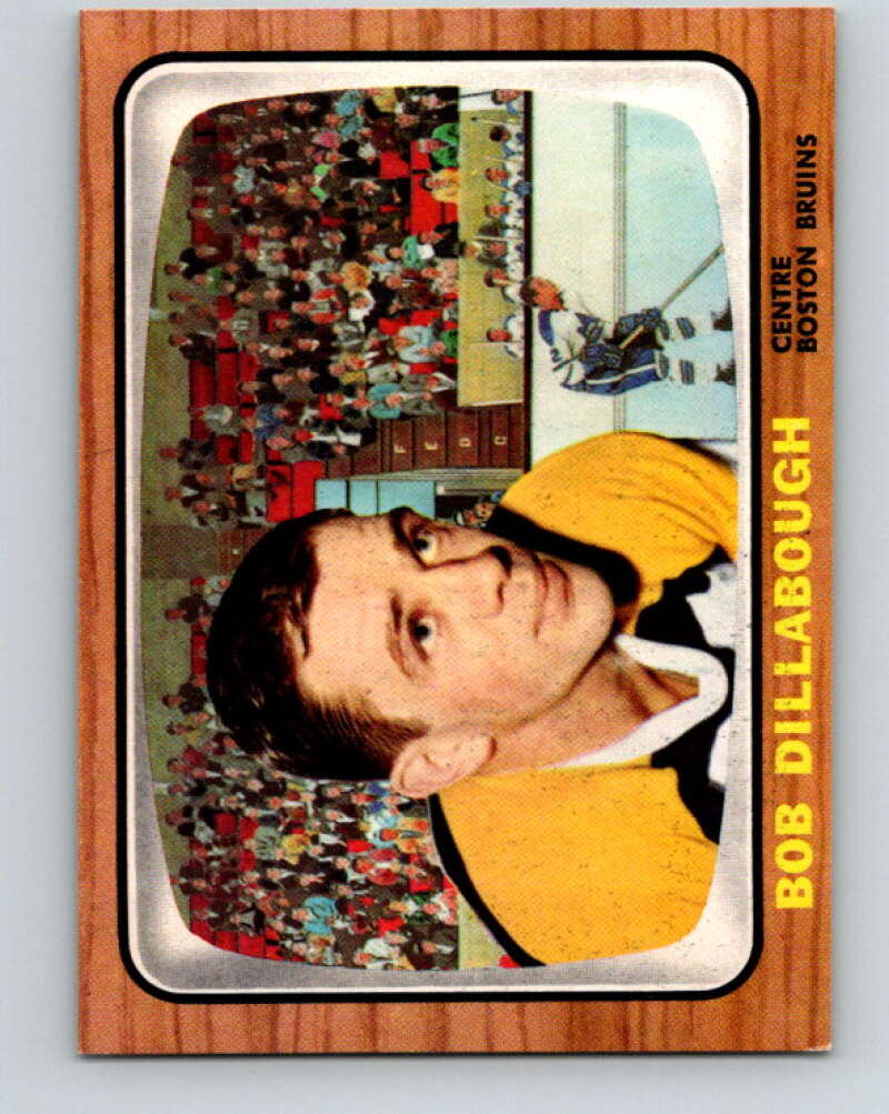 1966-67 Topps #98 Bob Dillabough Boston Bruins V720