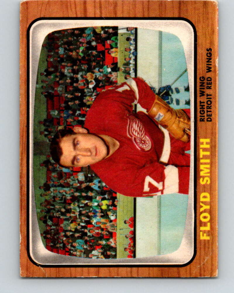 1966-67 Topps #106 Floyd Smith Detroit Red Wings V728