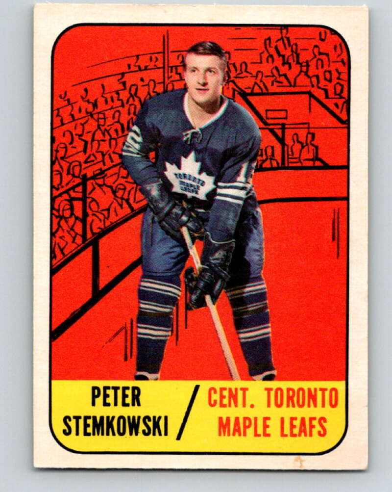 1967-68 Topps #12 Pete Stemkowski Toronto Maple Leafs V762