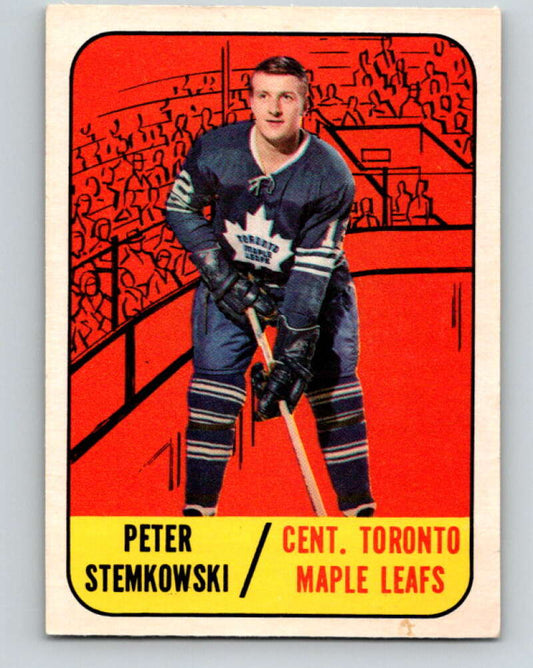 1967-68 Topps #12 Pete Stemkowski  Toronto Maple Leafs  V762