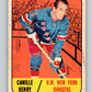 1967-68 Topps #26 Camille Henry  New York Rangers  V779
