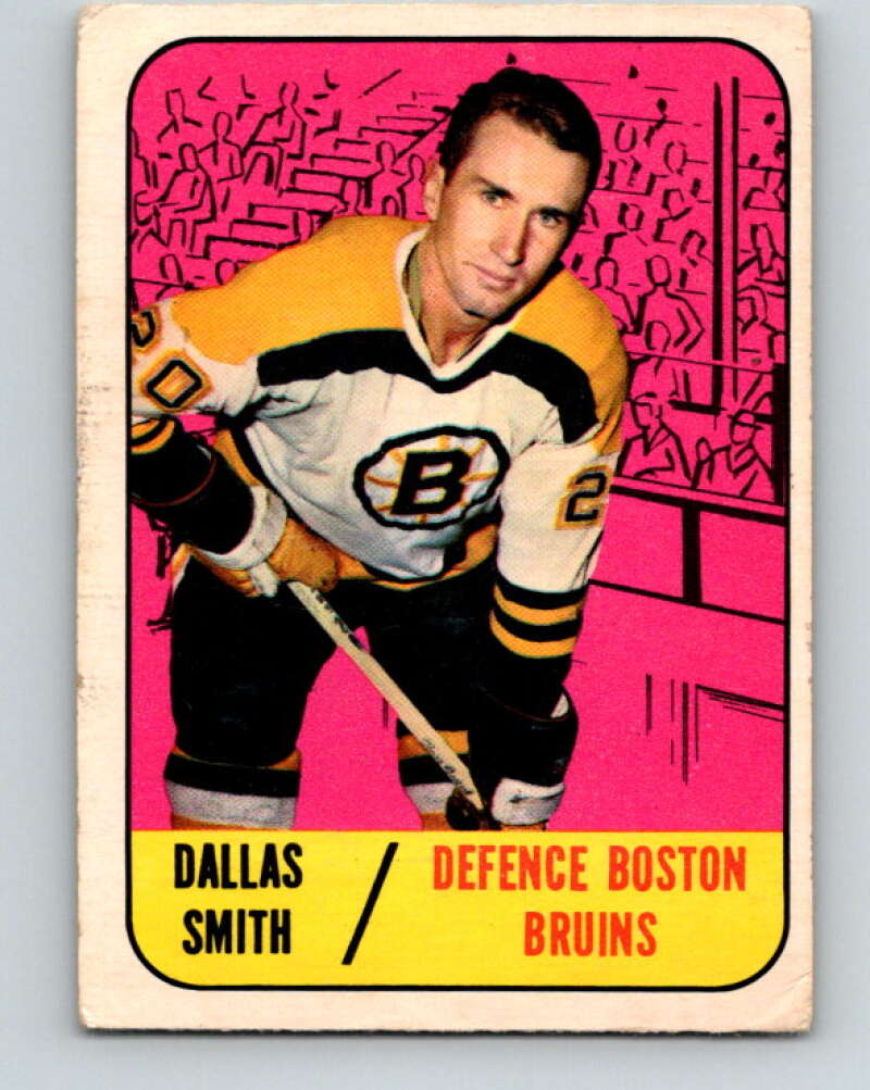 1967-68 Topps #41 Dallas Smith Boston Bruins V795