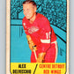 1967-68 Topps #51 Alex Delvecchio  Detroit Red Wings  V807