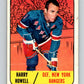 1967-68 Topps #84 Harry Howell  New York Rangers  V849