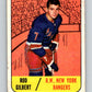 1967-68 Topps #90 Rod Gilbert  New York Rangers  V857