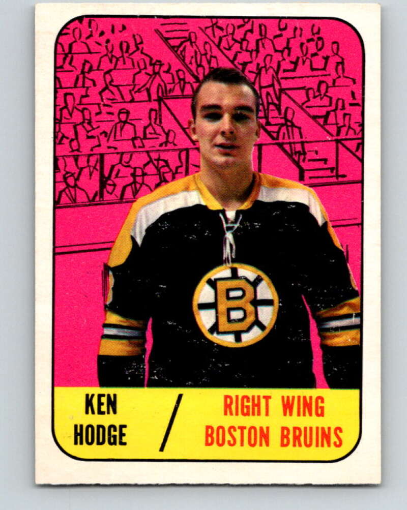 1967-68 Topps #98 Ken Hodge Boston Bruins V866