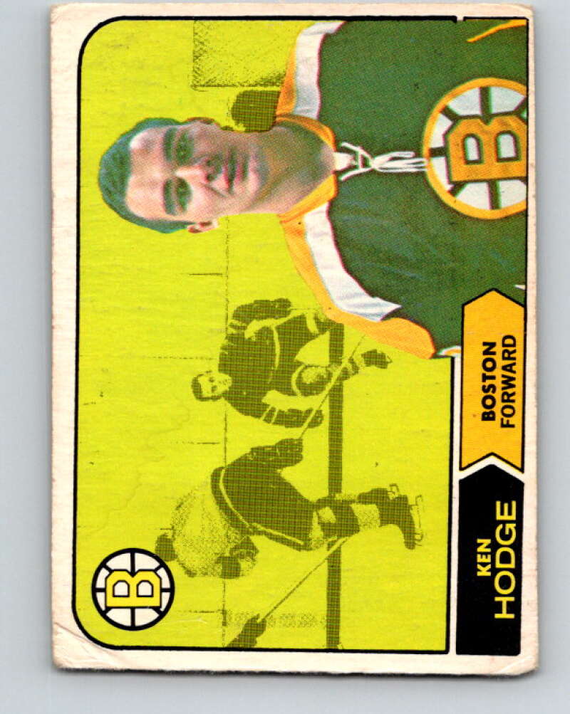 1968-69 O-Pee-Chee #8 Ken Hodge Boston Bruins V911