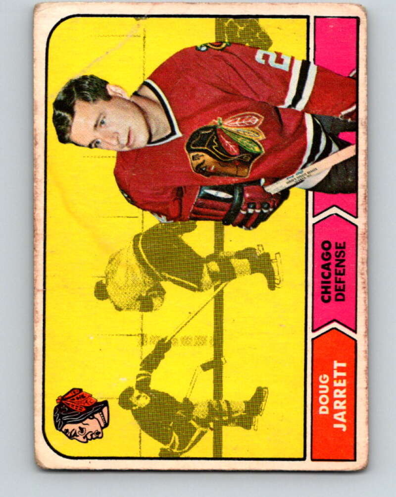 1968-69 O-Pee-Chee #13 Doug Jarrett Chicago Blackhawks V918