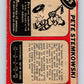 1968-69 O-Pee-Chee #33 Pete Stemkowski  Detroit Red Wings  V942