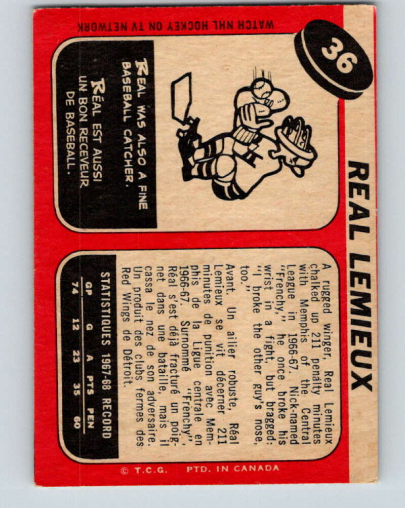 1968-69 O-Pee-Chee #35 Larry Cahan Los Angeles Kings V945