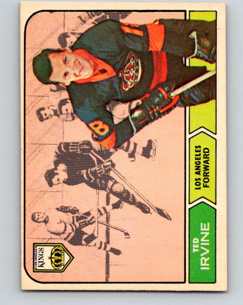 1968-69 O-Pee-Chee #39 Ted Irvine RC Rookie Los Angeles Kings V949